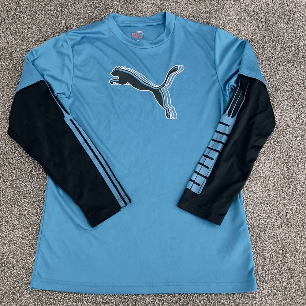 Puma Long Sleeve Sports Shirt youth medium